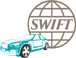 Оплата автомобіля з пробігом із США та Європи через SWIFT
